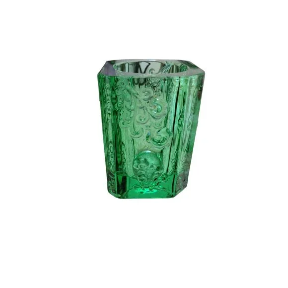 Tittot Green Crystal Hexagonal Vase - Picture 4 of 8
